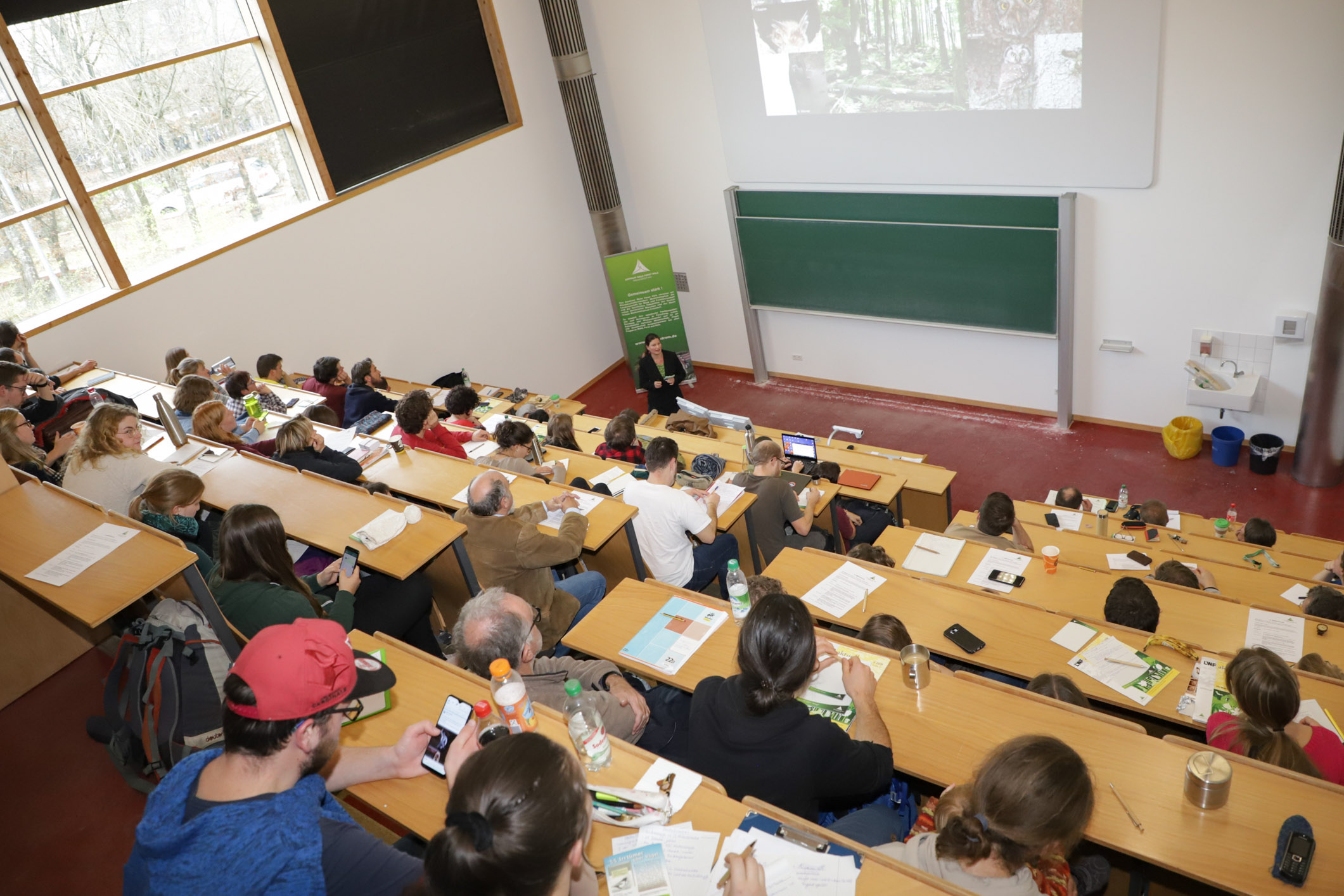 Das 6. ZWFH-Forum im Forstgebäude der HSWT. Foto C. Josten, ZWFH