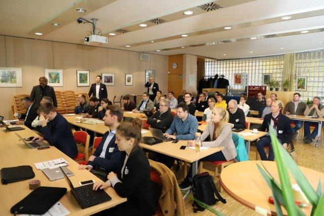 ROSEWOOD Business pitch zu Gast im Zentrum Wald-Forst-Holz Weihenstephan. Foto: C. Josten, ZWFH