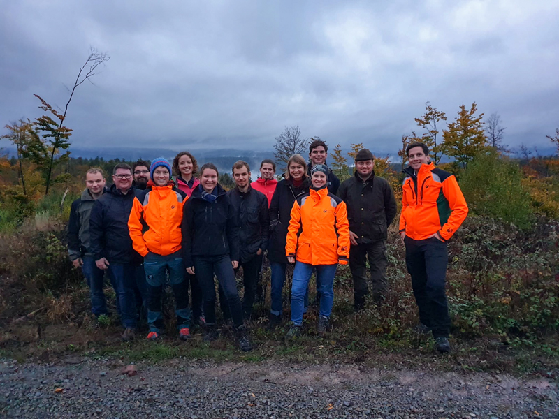 Gruppenfoto Karl Gayer JNF-Exkursion; Foto: JNF